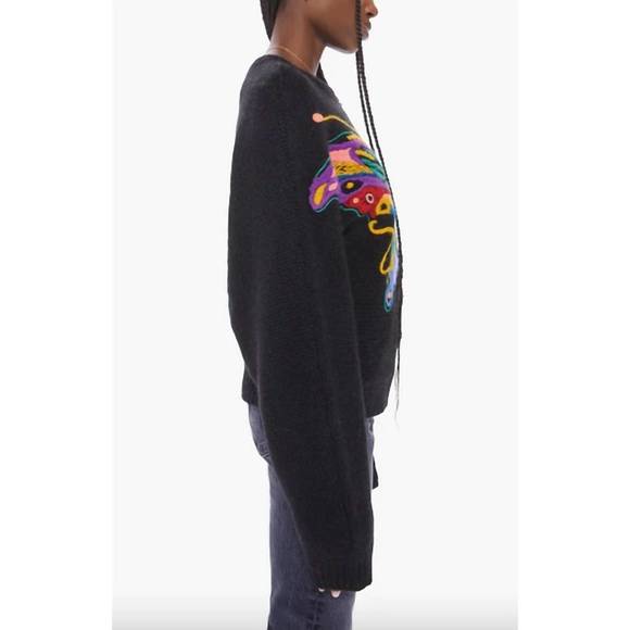 NEW MOTHER the batwing pullover in gives me butterflies - Picture 3 of 3